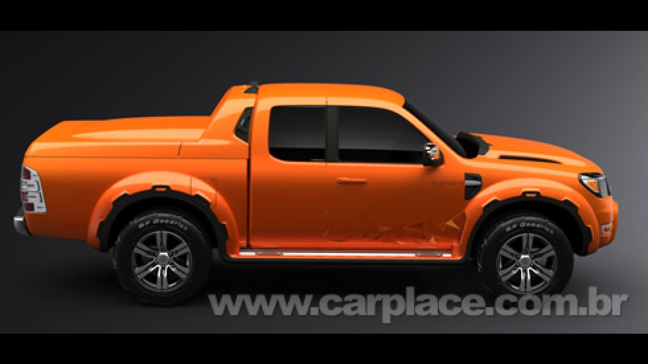 Ford revela a nova Ranger Max - Nova versão deve chegar ao Brasil em 2009