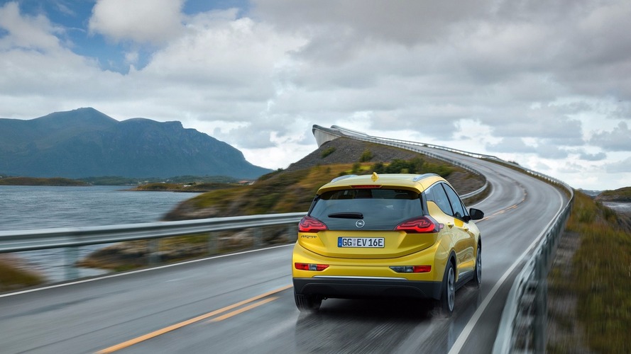 Opel Ampera-e - Vauxhall trials