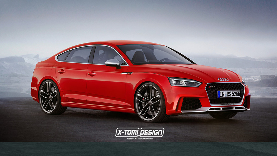 2018 Audi RS5 Sportback render by X-Tomi Design