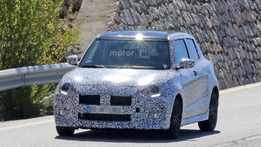 2017 Suzuki Swift Sport spy photos