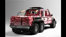 Big-Benz als Roter Russe