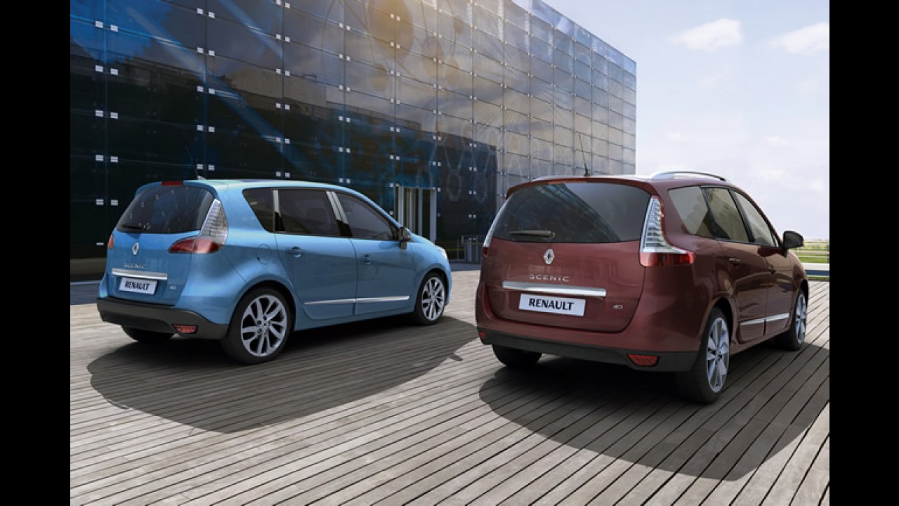Renault renova toda a linha Scénic na Europa