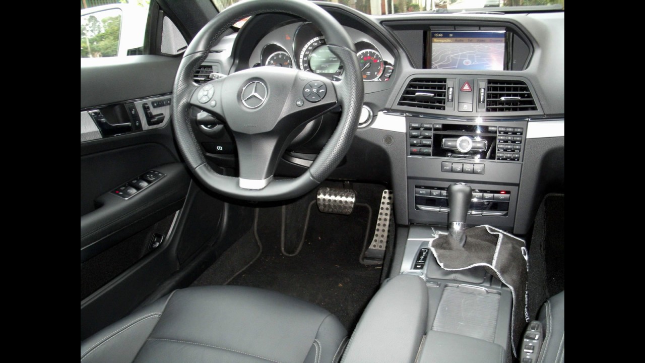 Avaliação detalhada - Mercedes-Benz E500 Coupé Sport: até quem não dirige quer