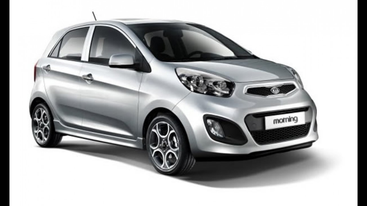 Kia divulga fotos oficiais do Novo Picanto 2012