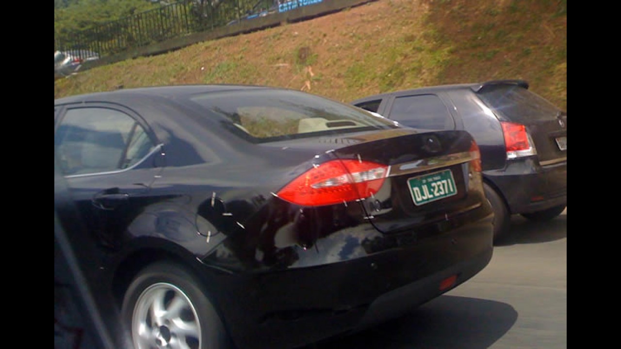 Leitor flagra JAC J5 Sedan rodando em SP