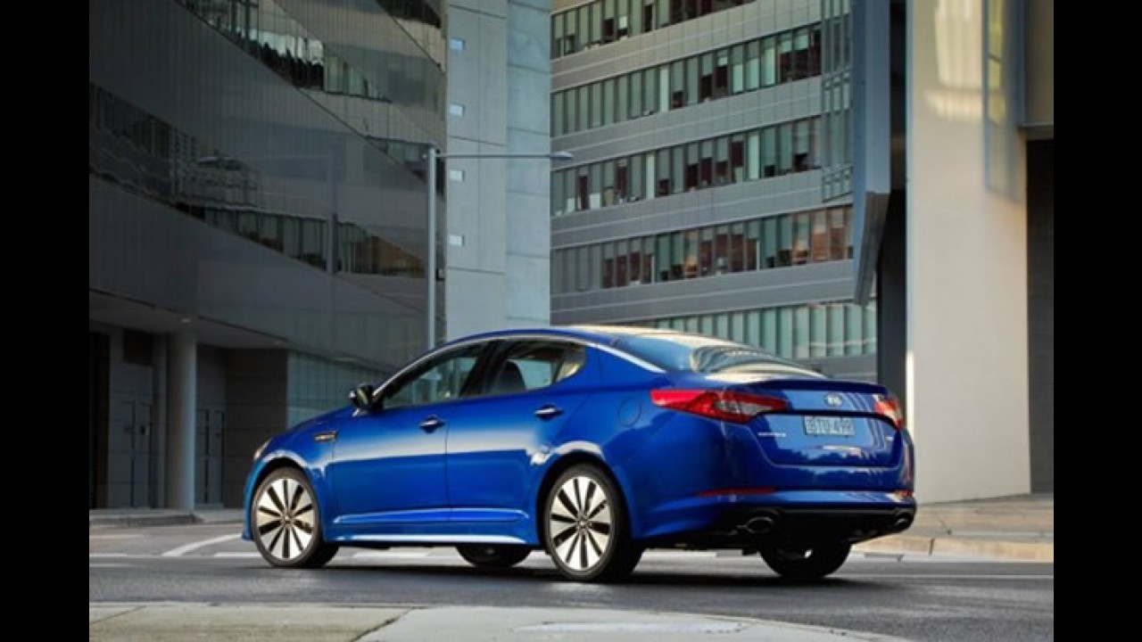 Novo Kia Optima chega à Austrália - Marca não consegue atender demanda
