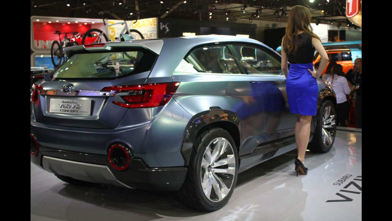 Salão SP: Subaru traz conceito VIZIV 2 e sedãs esportivos WRX