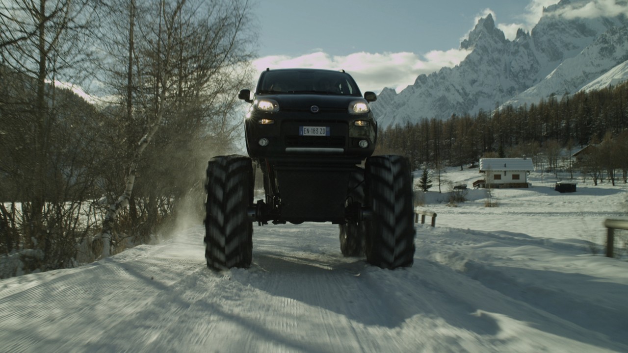 VÍDEO: Um Fiat Panda “monstruoso”