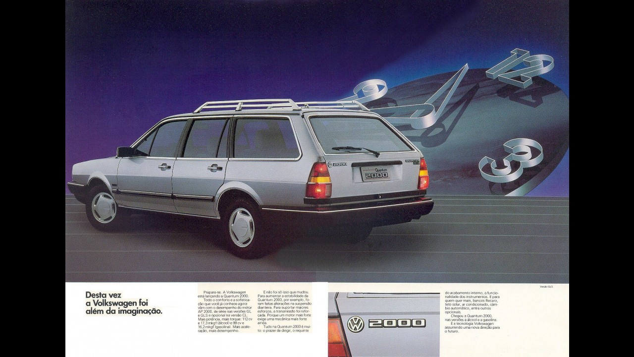 Carros para sempre: VW Santana - A marca do povo em busca de luxo