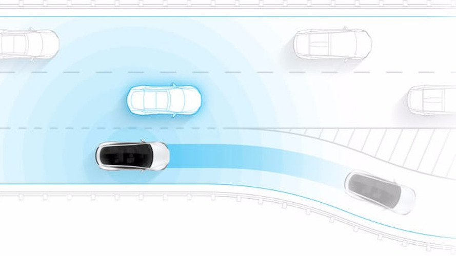 Tesla with Full Self Driving Hardware