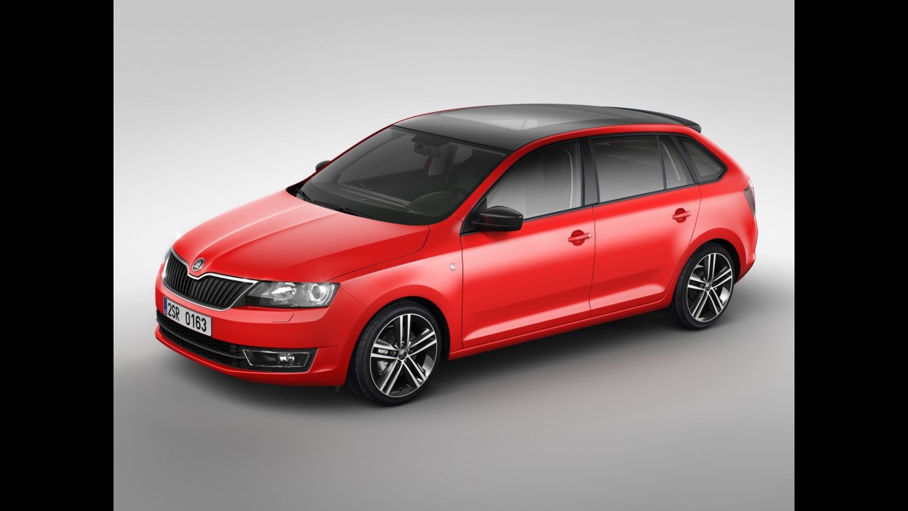 Rapid Spaceback é misto de hatchback e station da Skoda