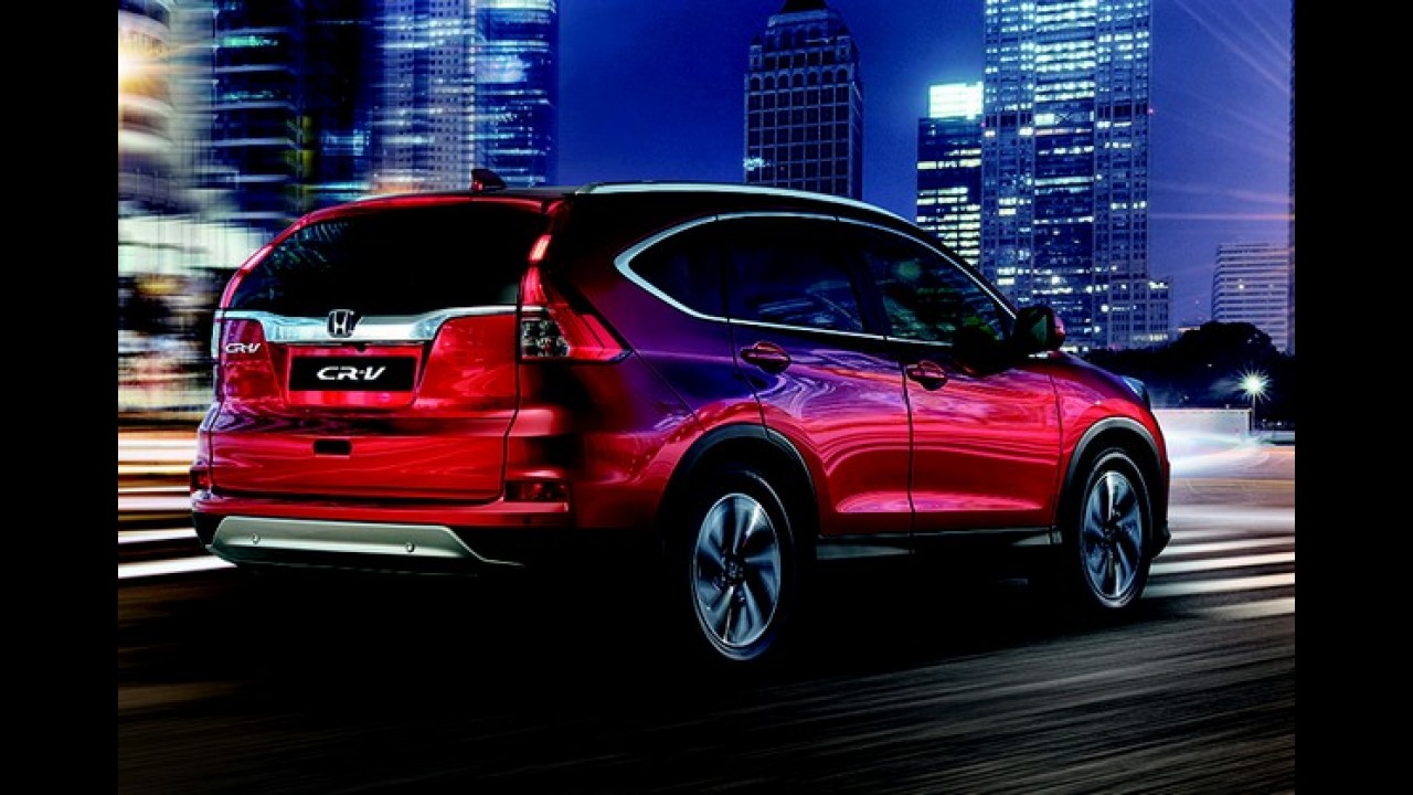 Honda CR-V 2015: veja as primeiras fotos da versão reestilizada para a Europa