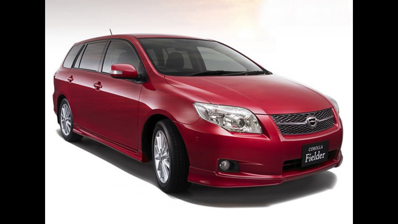 Vazam imagens da nova geração do Toyota Corolla Axio no Japão