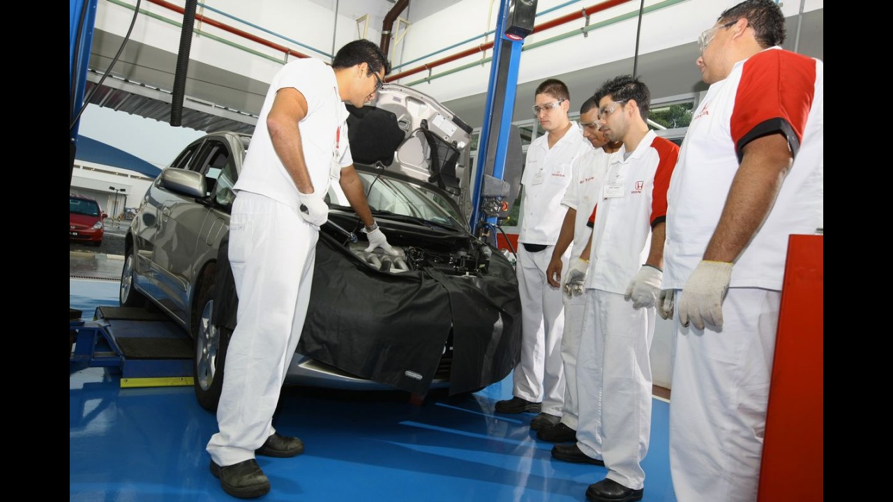 Conheça um pouco da fábrica da Honda Automóveis do Brasil