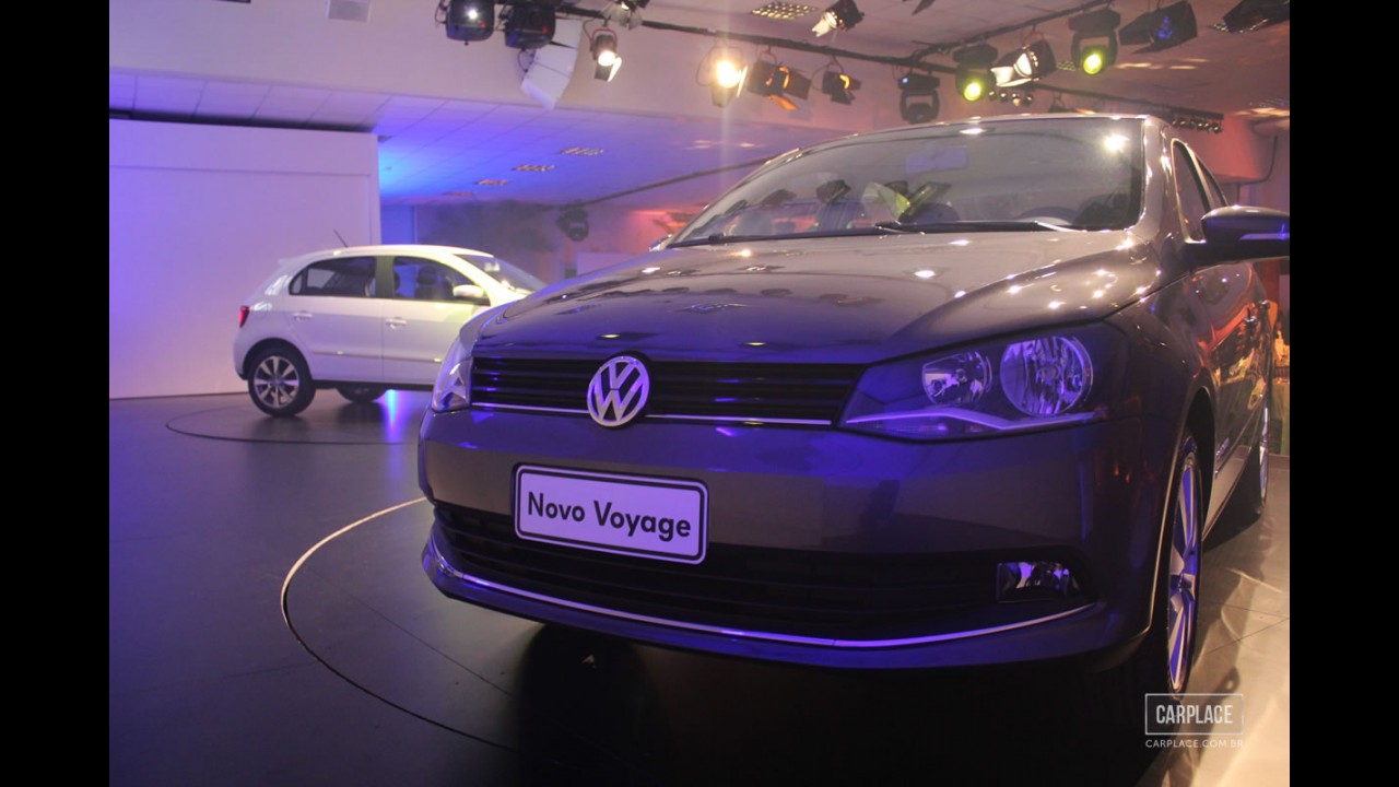 Novo Gol 2013 e Novo Voyage 2013 são lançados oficialmente no Brasil