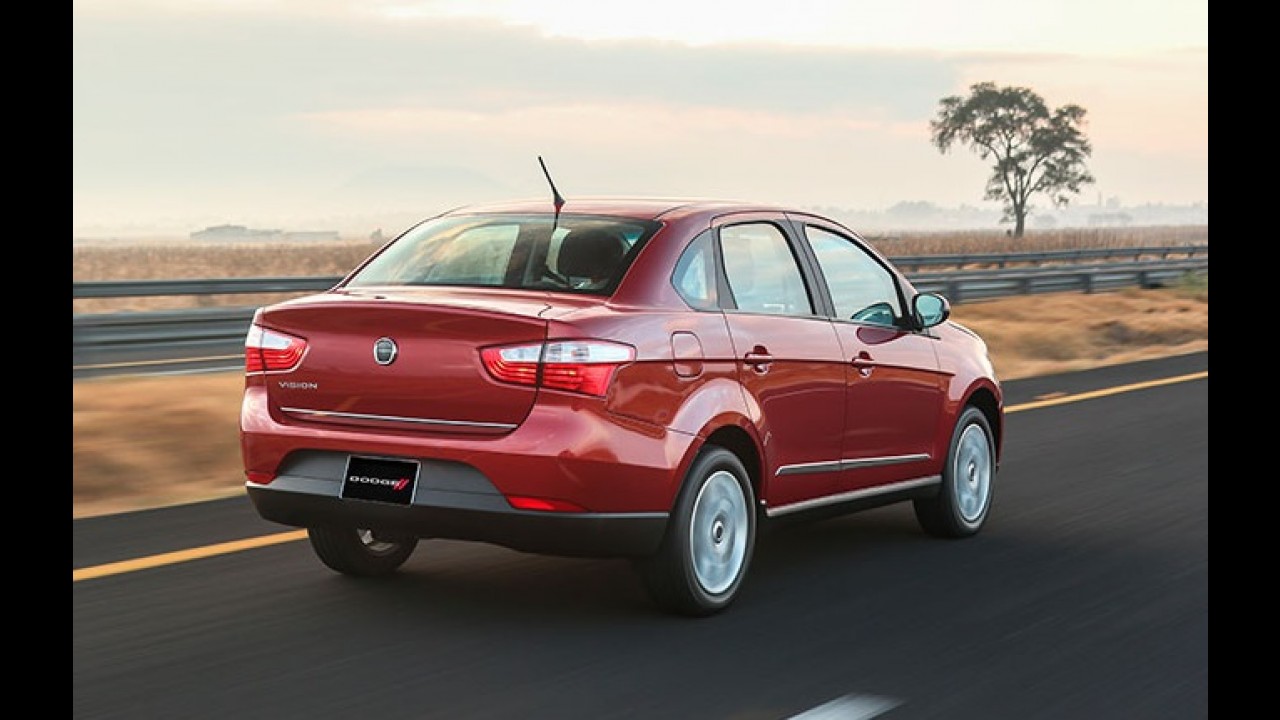 Fiat Grand Siena chega ao México como Dodge Vision por R$ 35 mil