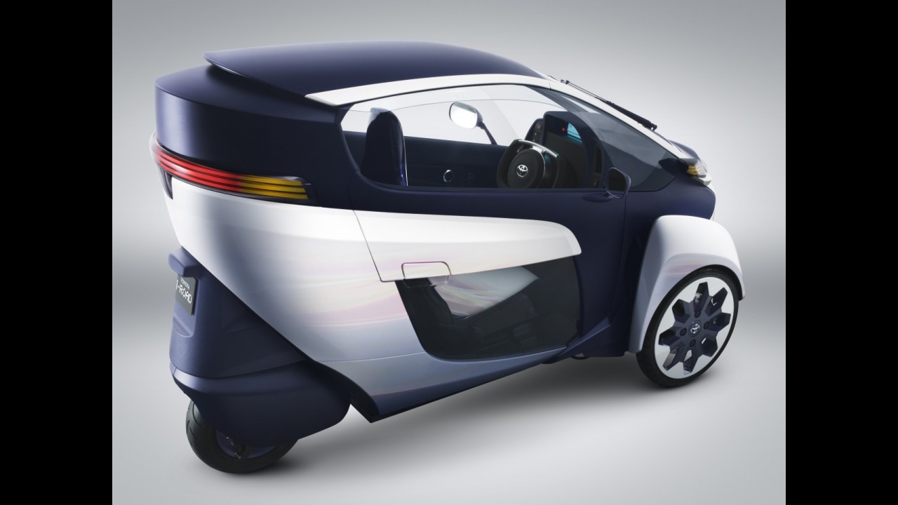 Toyota i-Road Concept é resposta japonesa ao Renault Twizy