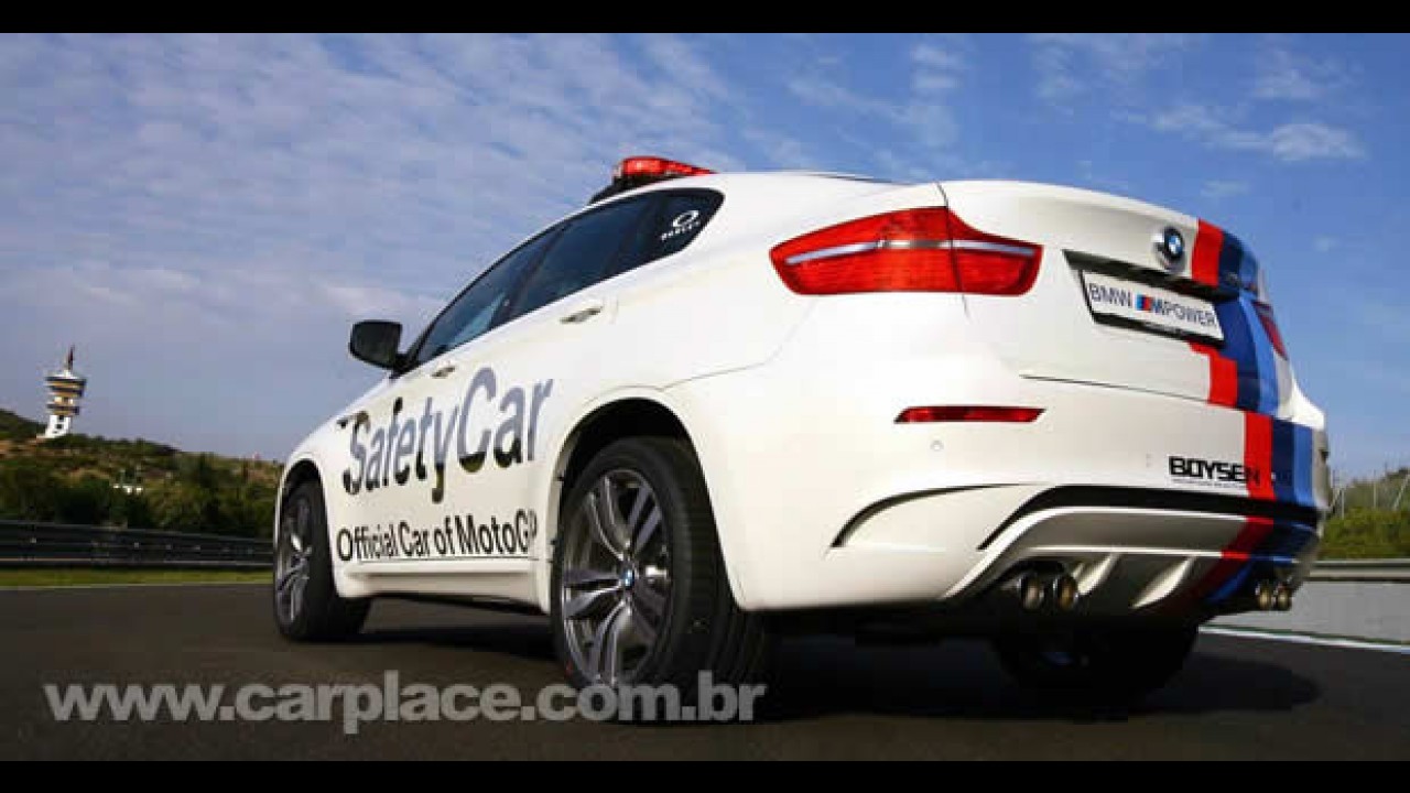 BMW X6M faz sua estréia nas pistas como Safety Car da MotoGP na Europa