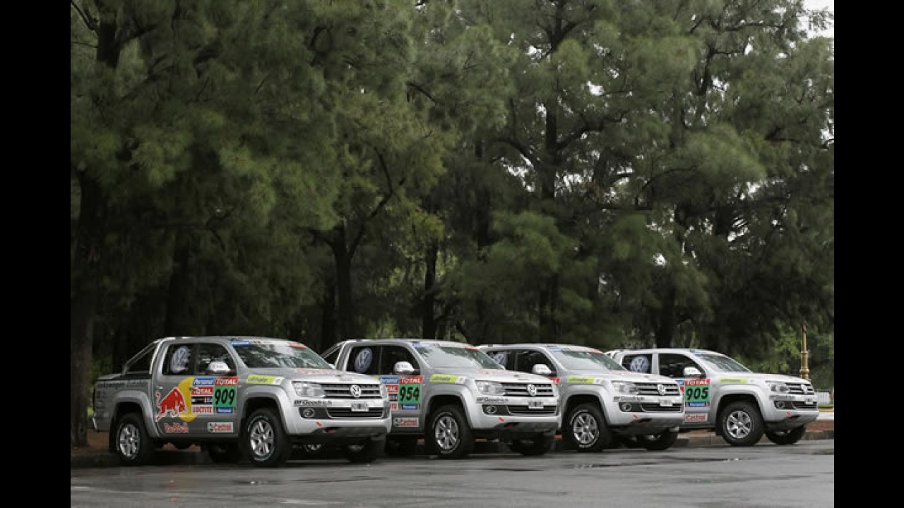 Volkswagen Amarok no Rally Dakar - Veja fotos em alta resolução