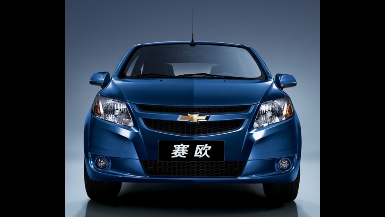 Novo Classic Chinês - GM divulga as fotos oficiais do Novo Chevrolet Sail 2011