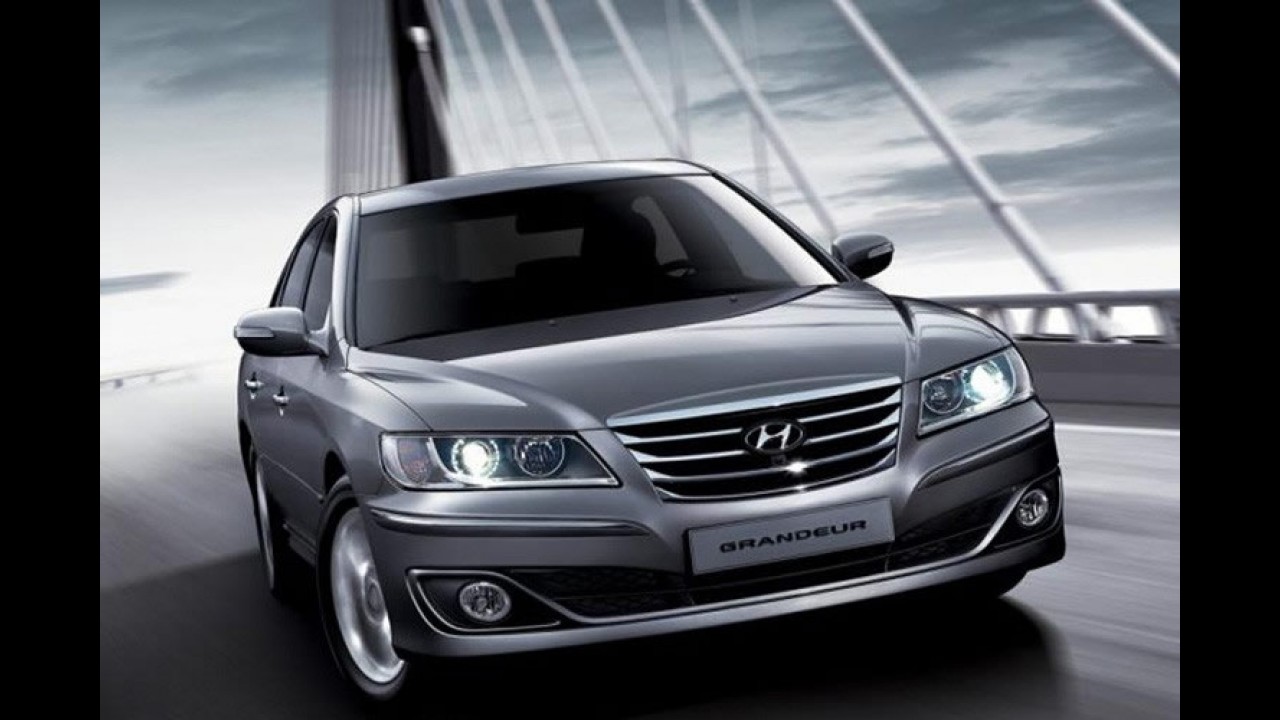 Hyundai Azera 2010 ganha reestilização visual na Coréia e também deve chegar ao Brasil