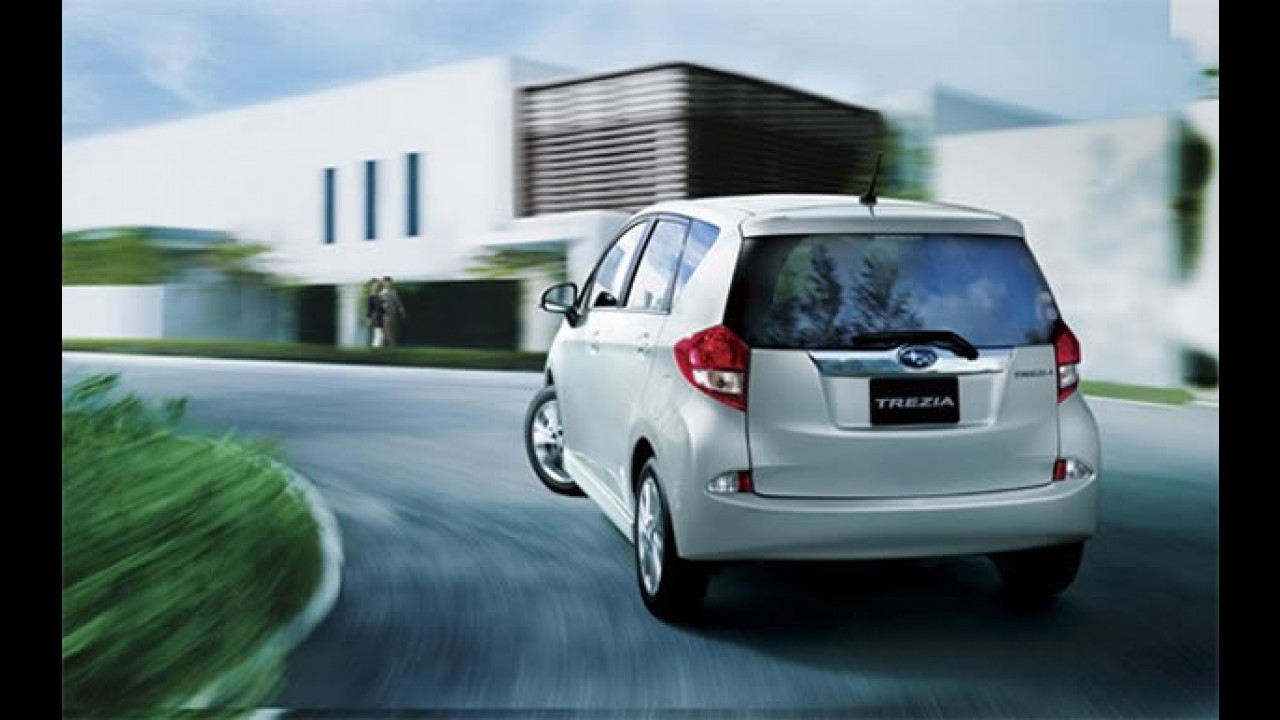 Subaru apresenta a nova minivan compacta Trezia