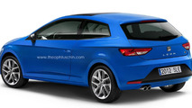 Seat Leon 3-door Rendered