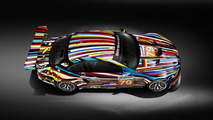 BMW M3 GT2 Art Car by Jeff Koons - Top down