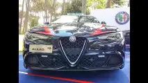 Alfa Romeo Giulia Quadrifoglio Carabinieri, la presentazione
