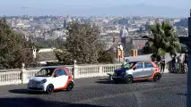 smart fortwo e forfour a Roma