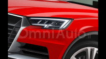 Audi Q1, il rendering