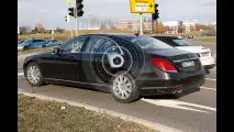 Mercedes Classe S restyling, le foto spia