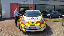 Nissan Leaf, la versione Automedica