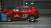 MG ZS EV crash test