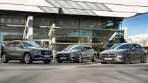 Mercedes CLA 250 and GLA 250 and