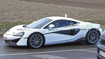 McLaren 570S'in Yerini Alacak Hibrit Modelin Casus Fotoğrafları