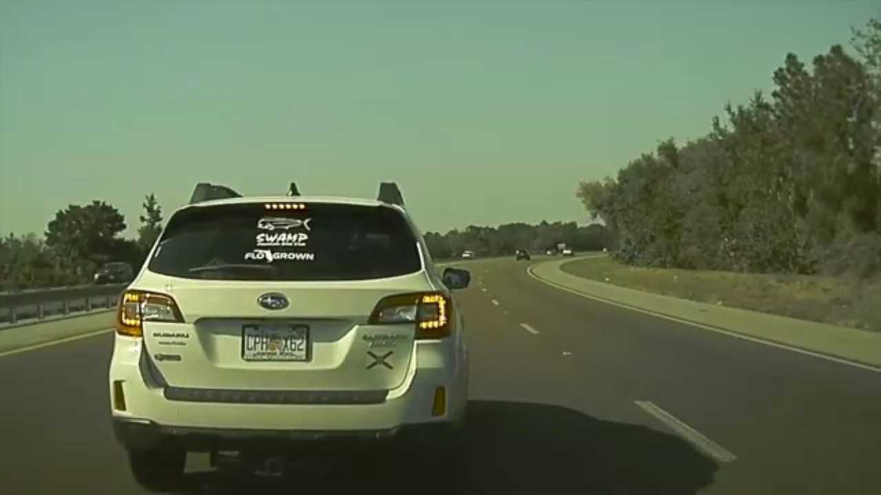 TeslaCam Road Rage Video In Florida Will Raise Discussions About Left Lane Use