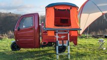 Elektro Frosch Kleintransporter mit Camping-Modul