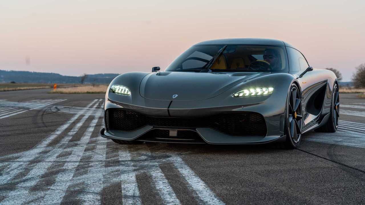 Koenigsegg Gemera en la pista