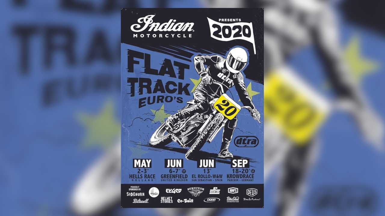 2020 Indian Motorcycle Europe Flat Track