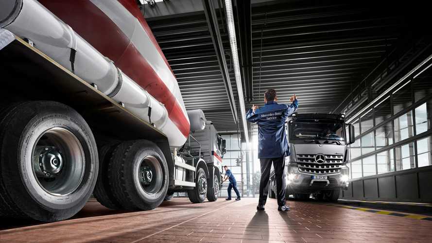 Emergenza Coronavirus Mercedes assicura l'assistenza per camion e bus