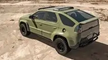 Pontiac Aztek Off-Road Rendering by Abimelec Design