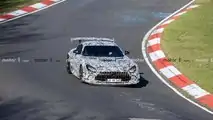 2021 Mercedes-AMG GT Nero Serie spia foto
