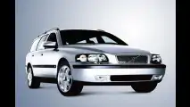 Volvos in Silber