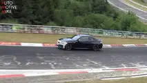2018 BMW M2 CS screenshot from spy video