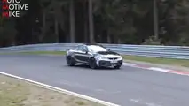 2018 BMW M2 CS screenshot from spy video