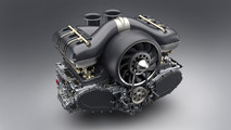 Porsche 911 engine modified by Williams and Singer