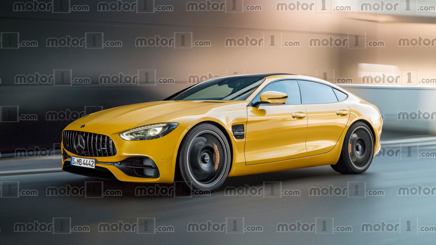 Mercedes-AMG GT Sedan render