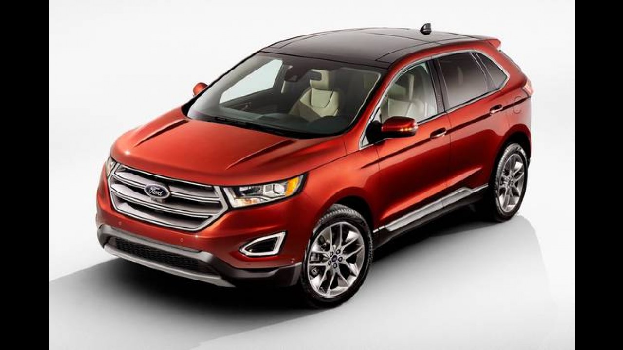 Flagra! Ford testa novo Edge 2016 no Brasil