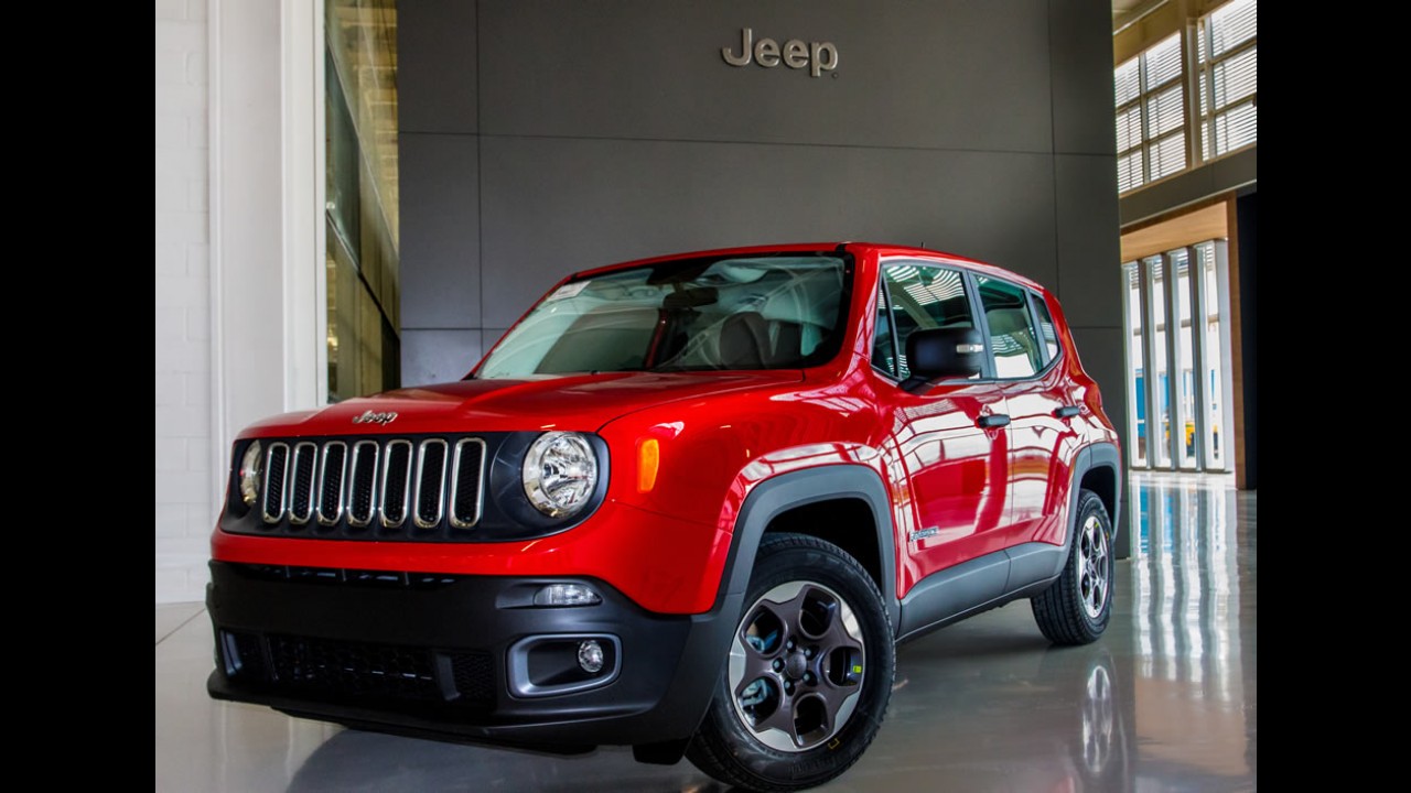 Este é o primeiro Jeep Renegade fabricado no Brasil